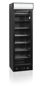 Mraznička TEFCOLD UFSC371GCP Black presklenná